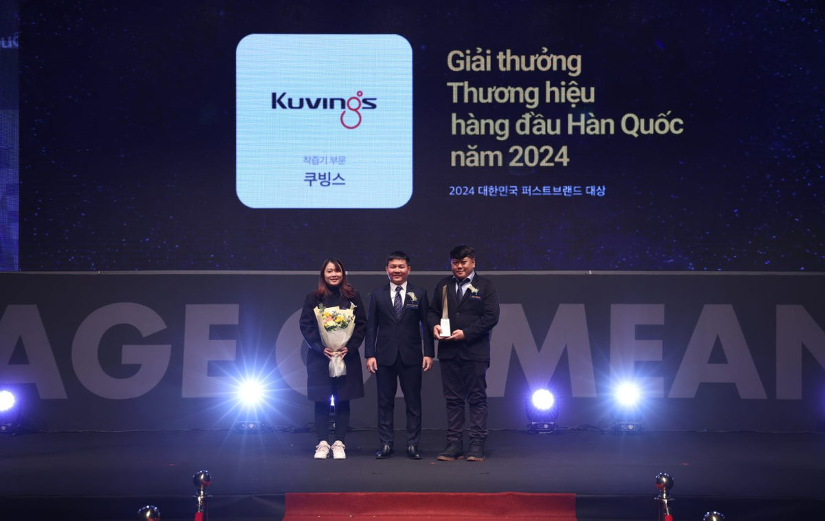 Kuvings gewinnt den Korea First Brand Award 2024