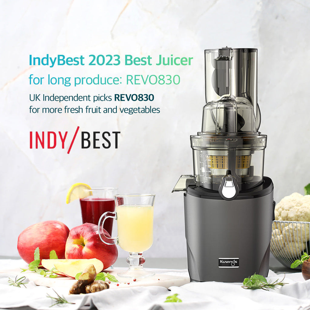 IndyBest 2023: Best juicer for long fruits and vegetables: Kuvings REVO830