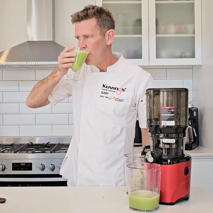 Ginger energy juice recipe with a master chef 
