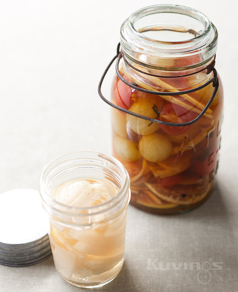 Gemischte Früchte-Pickles