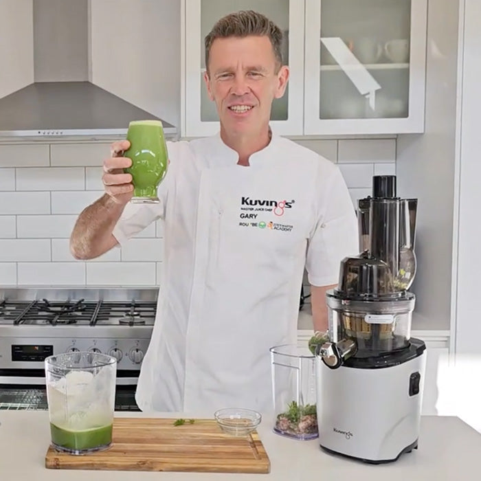 Waldorf-Salat-inspiriertes Saft-Rezept