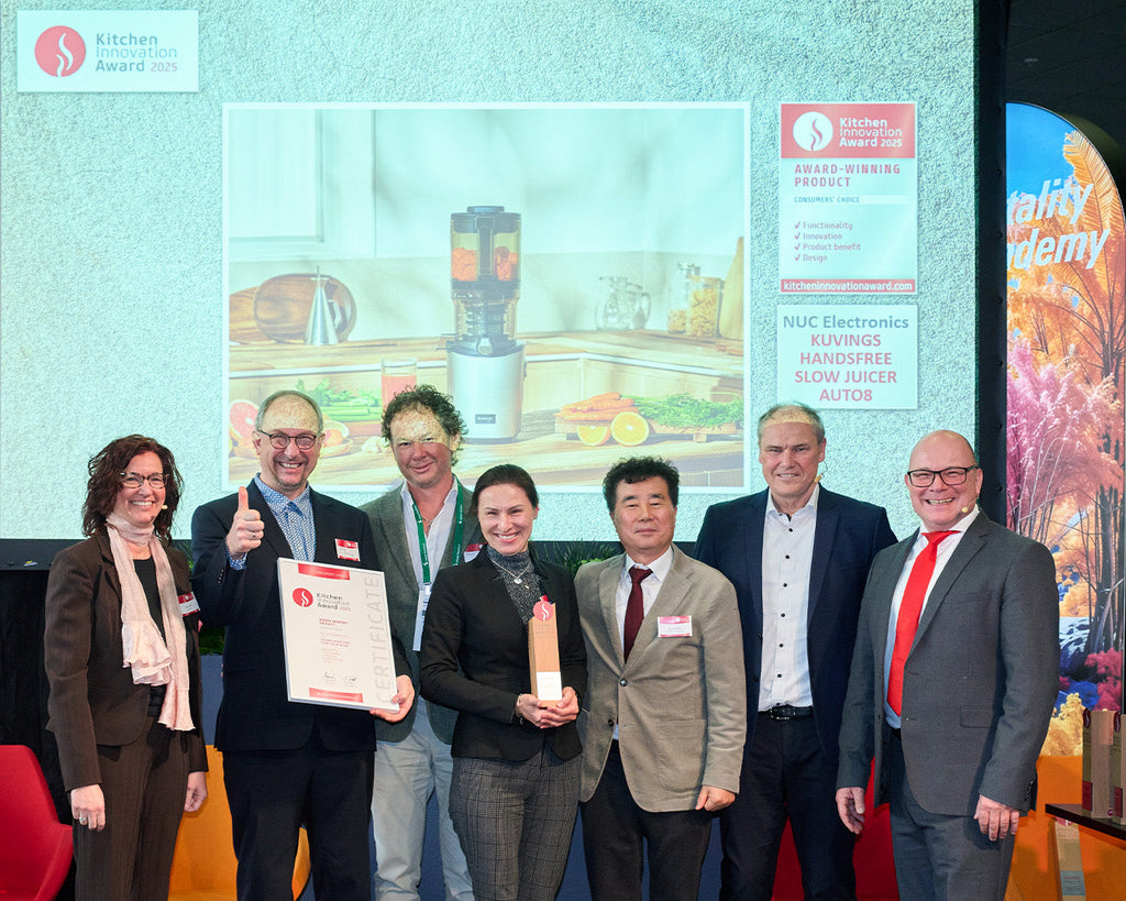 Kuvings wins prestigious Kitchen Innovation Award at Ambiente 2025