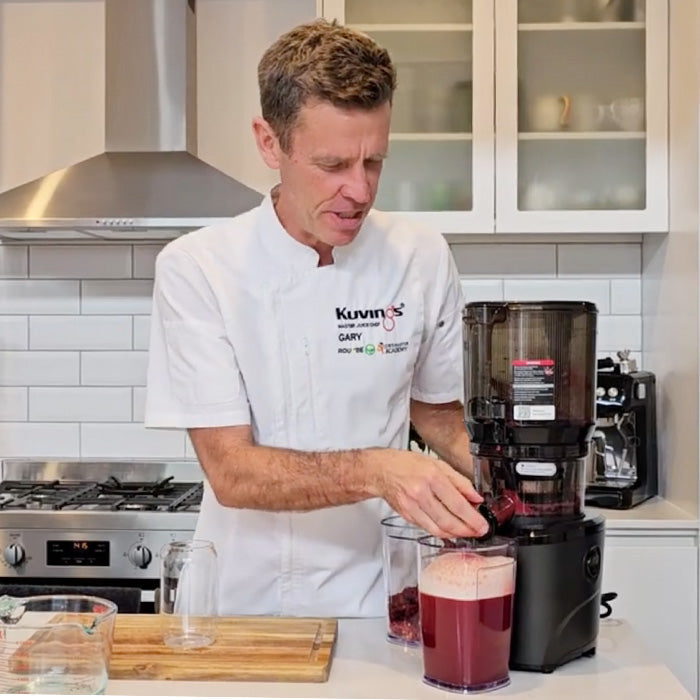 Mighty Muscle Saft-Rezept mit Küchenchef Gary Dowse